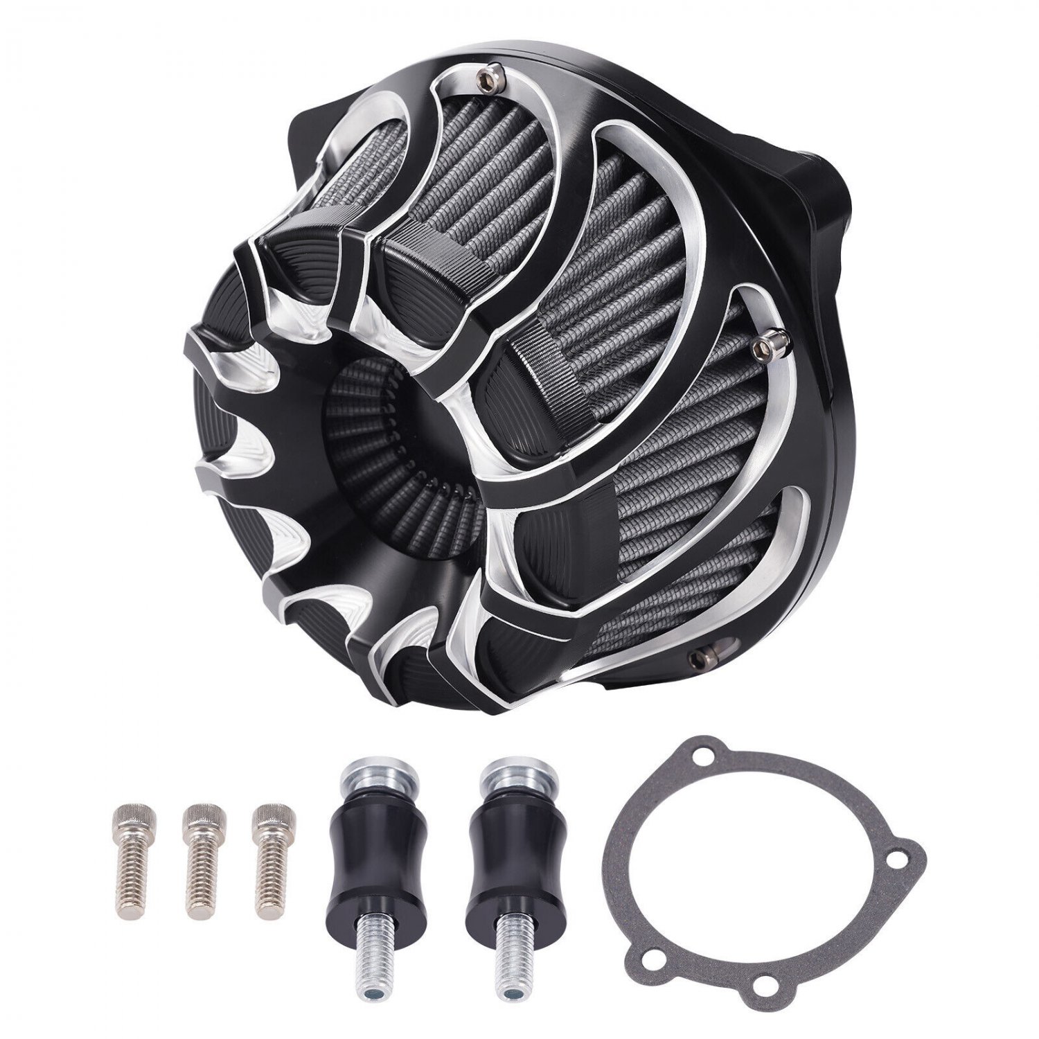 Motorcycle Air Cleaner Intake Filter For Harley Sportster XL 883 1200 NEW