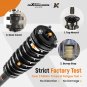 16x Front Struts w/ Control Arms Kit for 2010 2011 2012 Ford Fusion Milan 2.5L