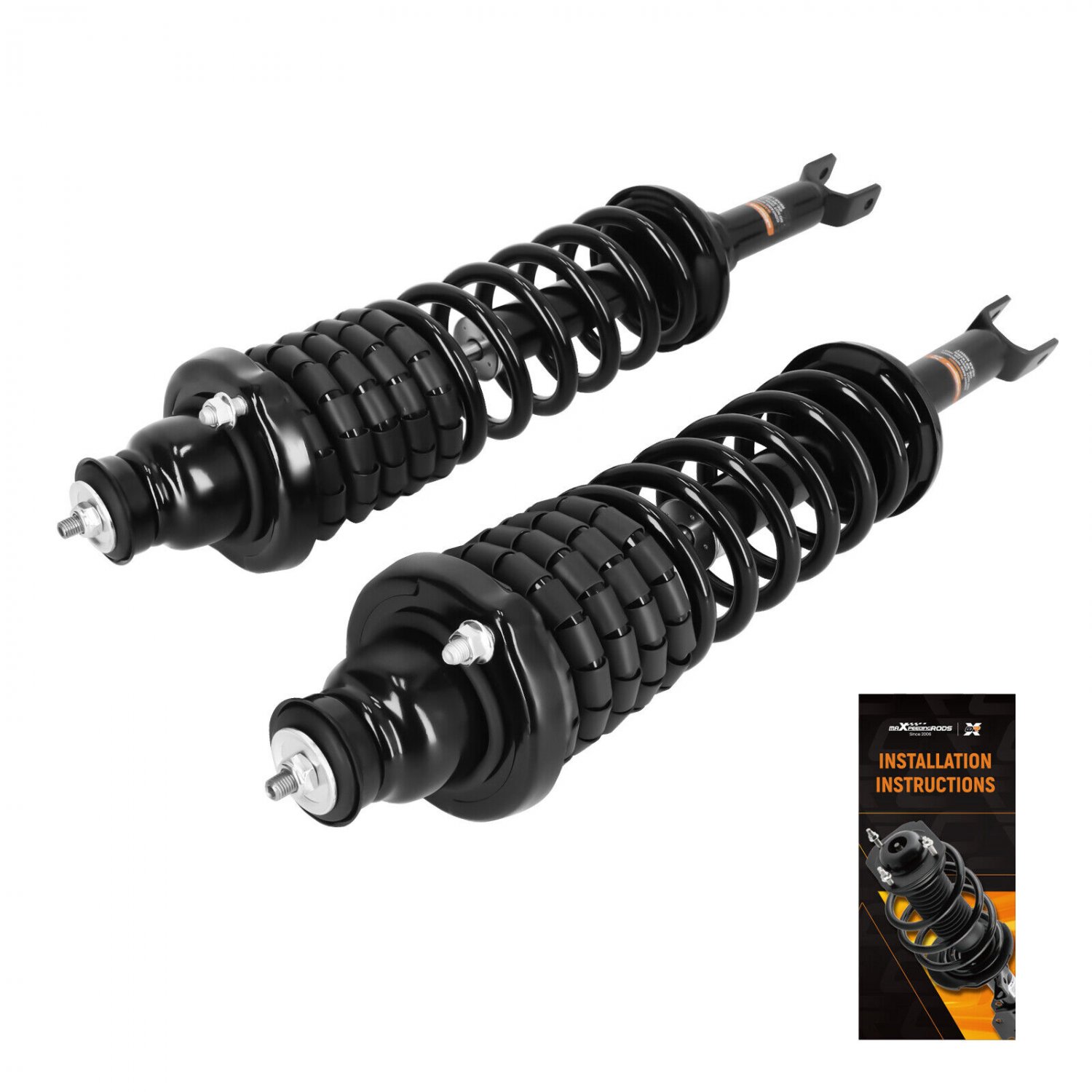 2x Rear Struts w/ Coil Spring Assembly for Honda Accord 1994 1995 1006 1997