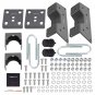 5inch Rear Axle Flip Kit With C Notch for Chevy C10 GMC Truck 73-87 Lowering Kit