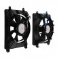 Left + Right Radiator Condenser Cooling Fan Assembly for Honda Civic 2012-2015
