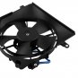 Left + Right Radiator Condenser Cooling Fan Assembly for Honda Civic 2012-2015