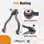 Front Upper Control Arms w Poly Bushing for 1988-1999 Chevrolet K1500 Suburban