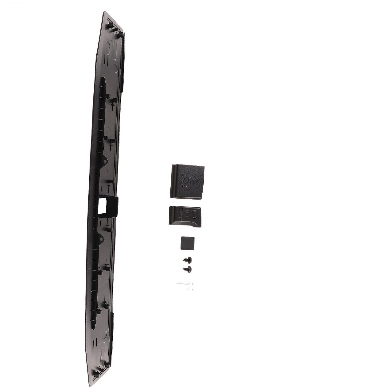 Flexible Flex Step Center Tailgate Cap Trim Molding for Ford F150 2021-2023
