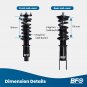 Coilovers Struts Shock Suspension Kits For Honda Civic 1996-2000 Adj. Height