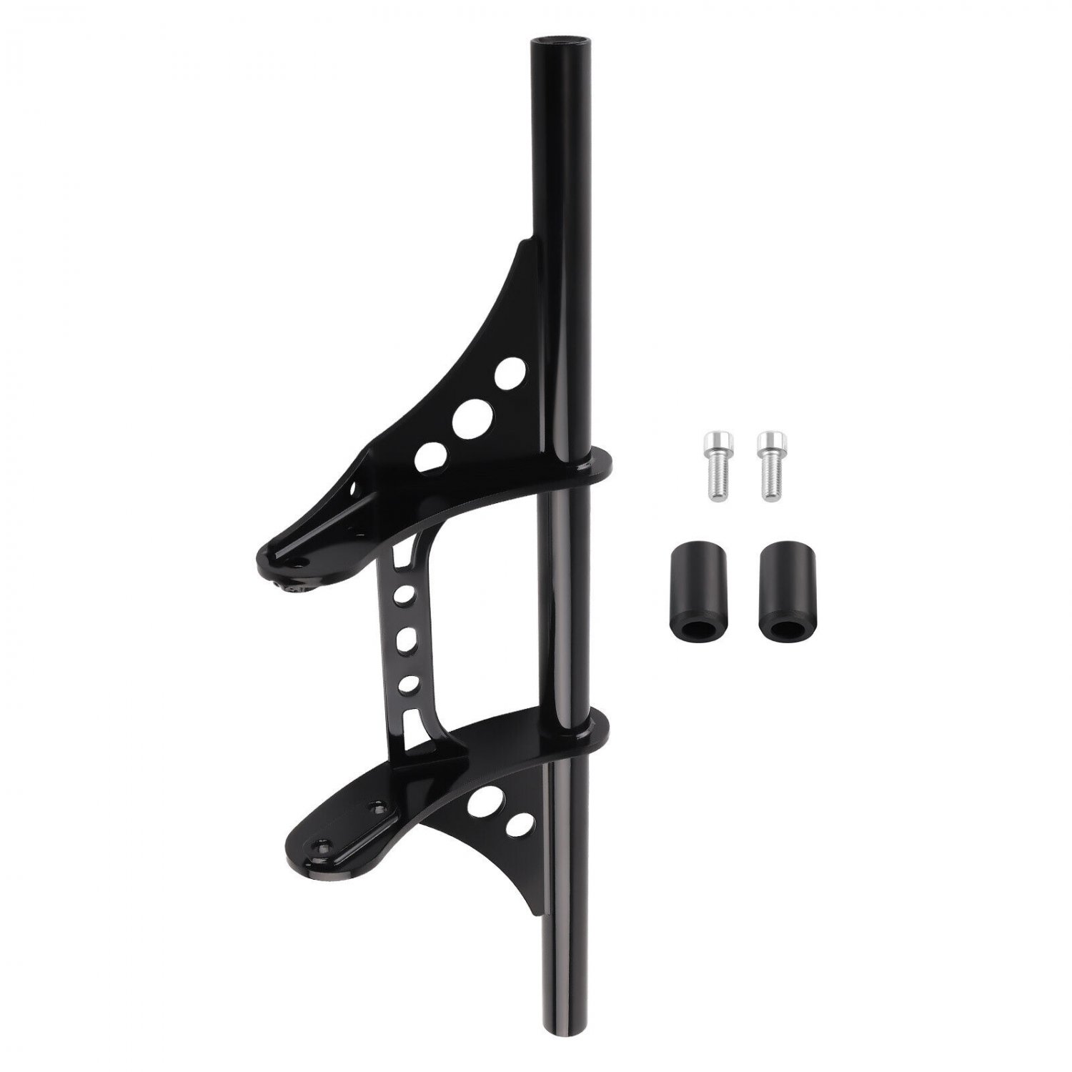 Highway Engine Guard Crash Bar w/ Peg Black for Harley Sportster Xl 1200 883