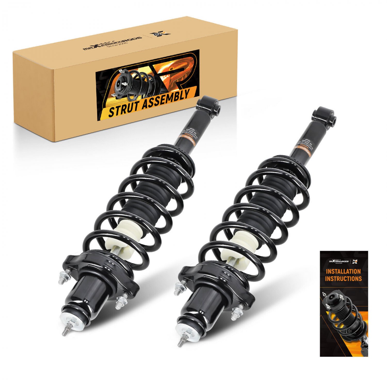 2x  Rear Strut Spring Assembly fit For Chrysler 200 Sebring Dodge Avenger