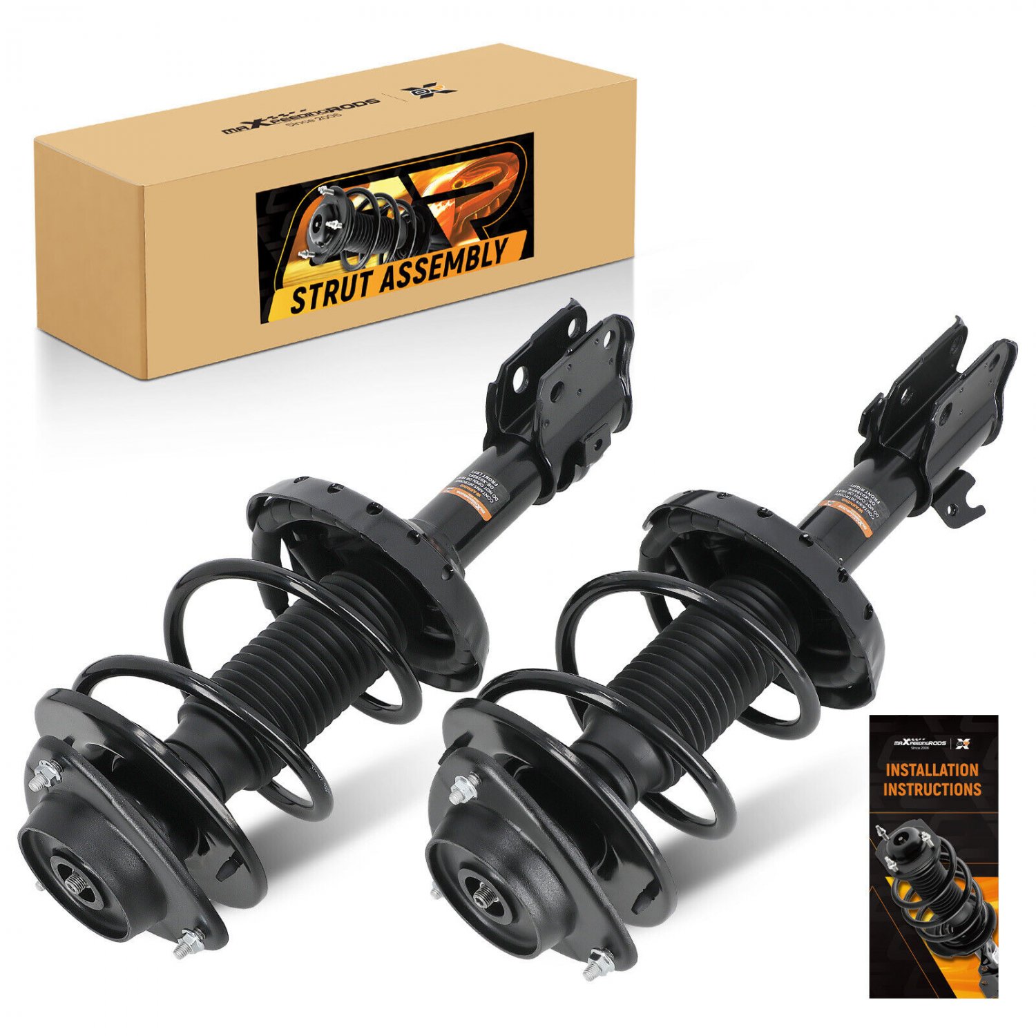 Front Suspension Struts Springs For Subaru Impreza 2008-2011 2.5i/2.5i Premium