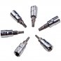 Socket Tamper Bits Plus External Star Tool Kit 1/2" drive universal