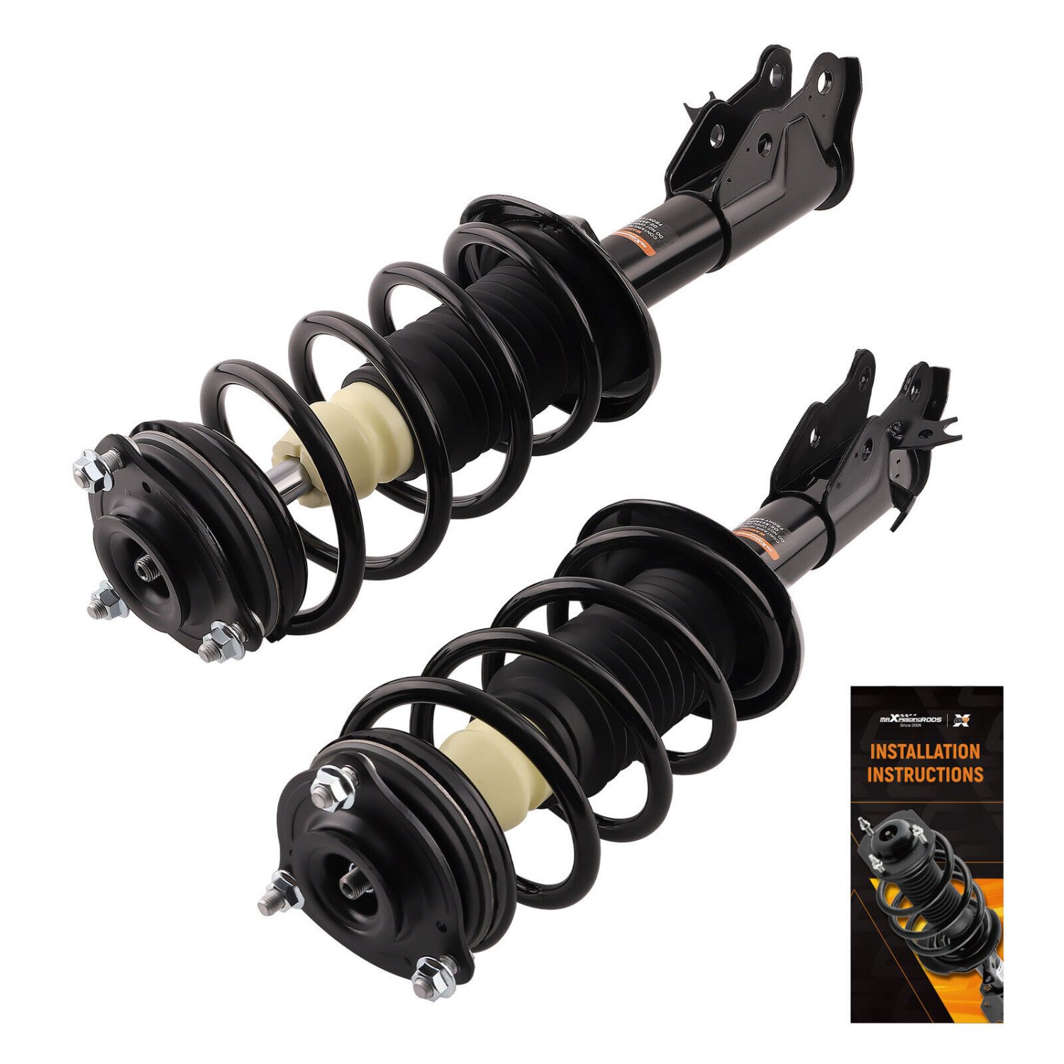 Front Struts w/Coil Spring Assembly for Honda Civic 06-11 GX/LX/XL-S/SPORT sedan