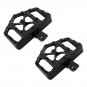Pair MX Style Wide Fat Foot Pegs Floorboard For Harley Dyna Touring Sportster
