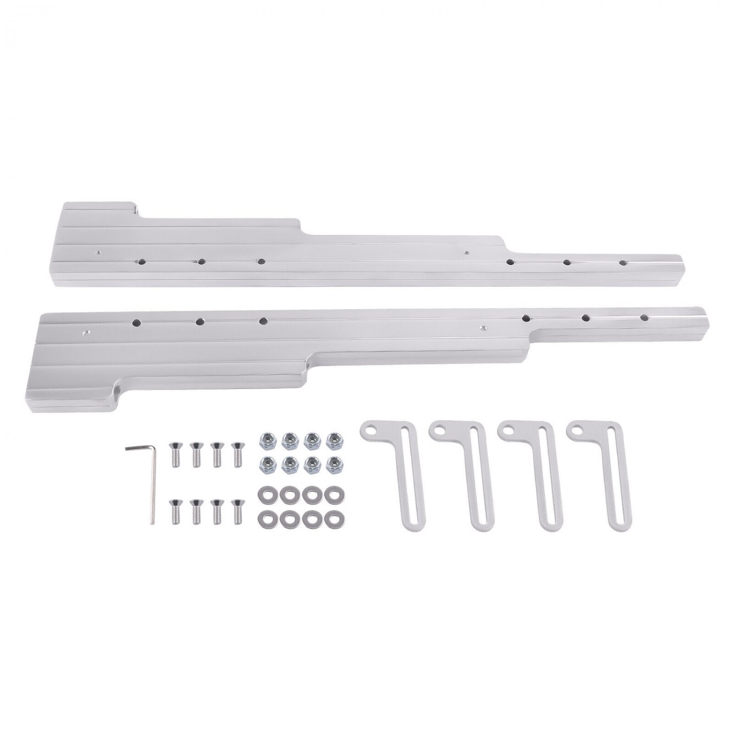 Spark Plug Wire Looms Holder Pack Aluminum for Chevy SBC BBC Ford Chrysler V8