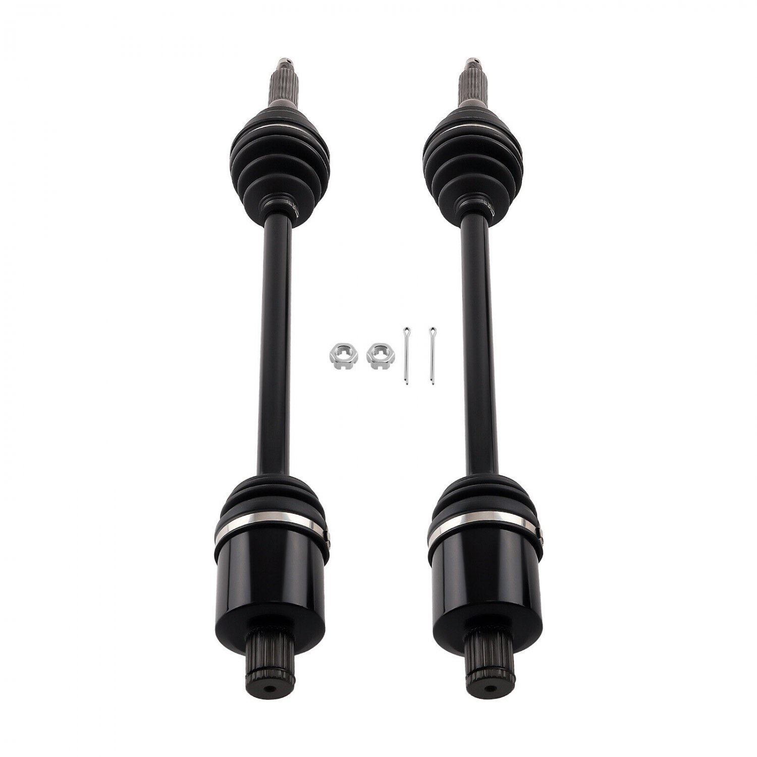 Rear Left + Right Complete CV Joint Axles for Polaris Ranger XP 900 2013-17