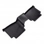 3pcs Floor Mats Liner Black TPE All-Weather for Kia Seltos 2021-2024 Rubber