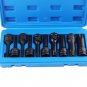 1/2 Inch 10Pcs Impact Socket Bits 3-Inch Extra Long Impact Star.