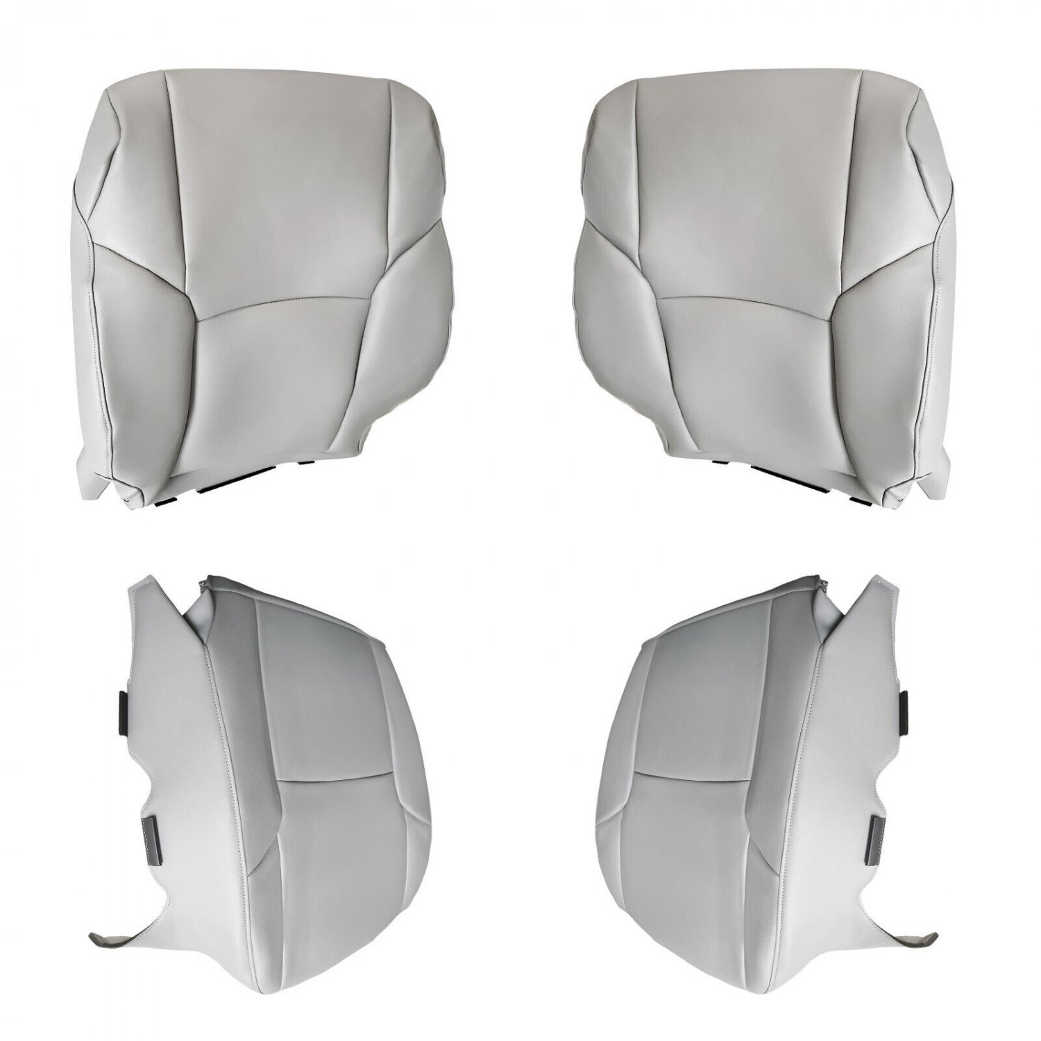 Front Driver + Passenger Leather Seat Cover Set for Toyota 4Runner Limited 03-09