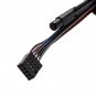 F30 Style Carbon Fiber LED Shift Knob Gear Selector For BMW E90 E91 E92 E93