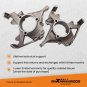Front Steering Knuckle Spindle for Jeep Cherokee Wrangler 1990 1991-2001 697922