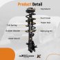 2pcs Front Struts w/Coil Springs For Honda Civic 2013 2014 2015 DX/EX/EX-L