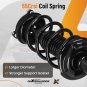 2pcs Front Struts w/Coil Springs For Honda Civic 2013 2014 2015 DX/EX/EX-L