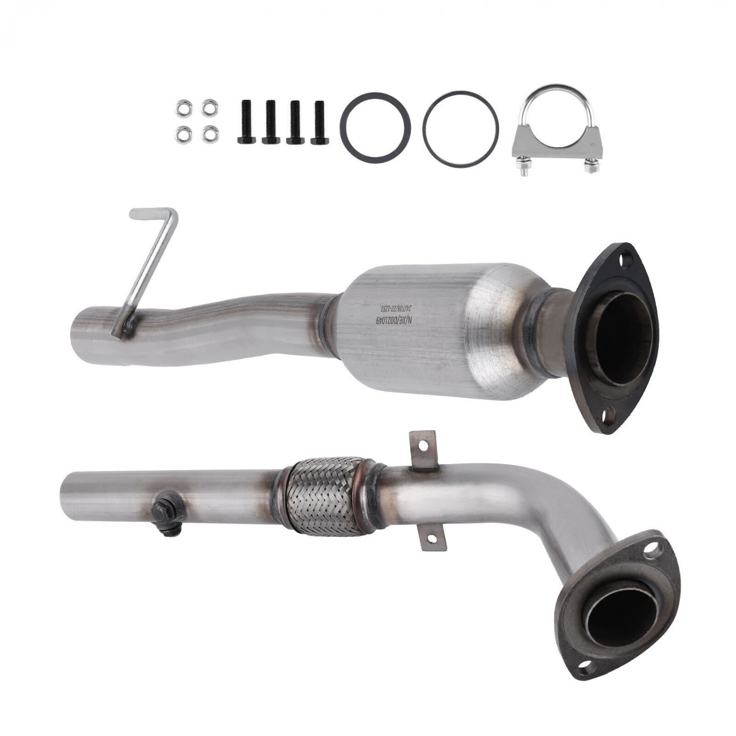 Catalytic Converter With Front Pipe For 1999 Volvo S70/V70 2.4L - OBDII & EPA Compliant, W/ Heat Shield, Non-CARB (Not For CA/NY)