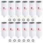 12x Newoil Filter Fit For Cummins Ford Freightliner Kenworth Lfp3970