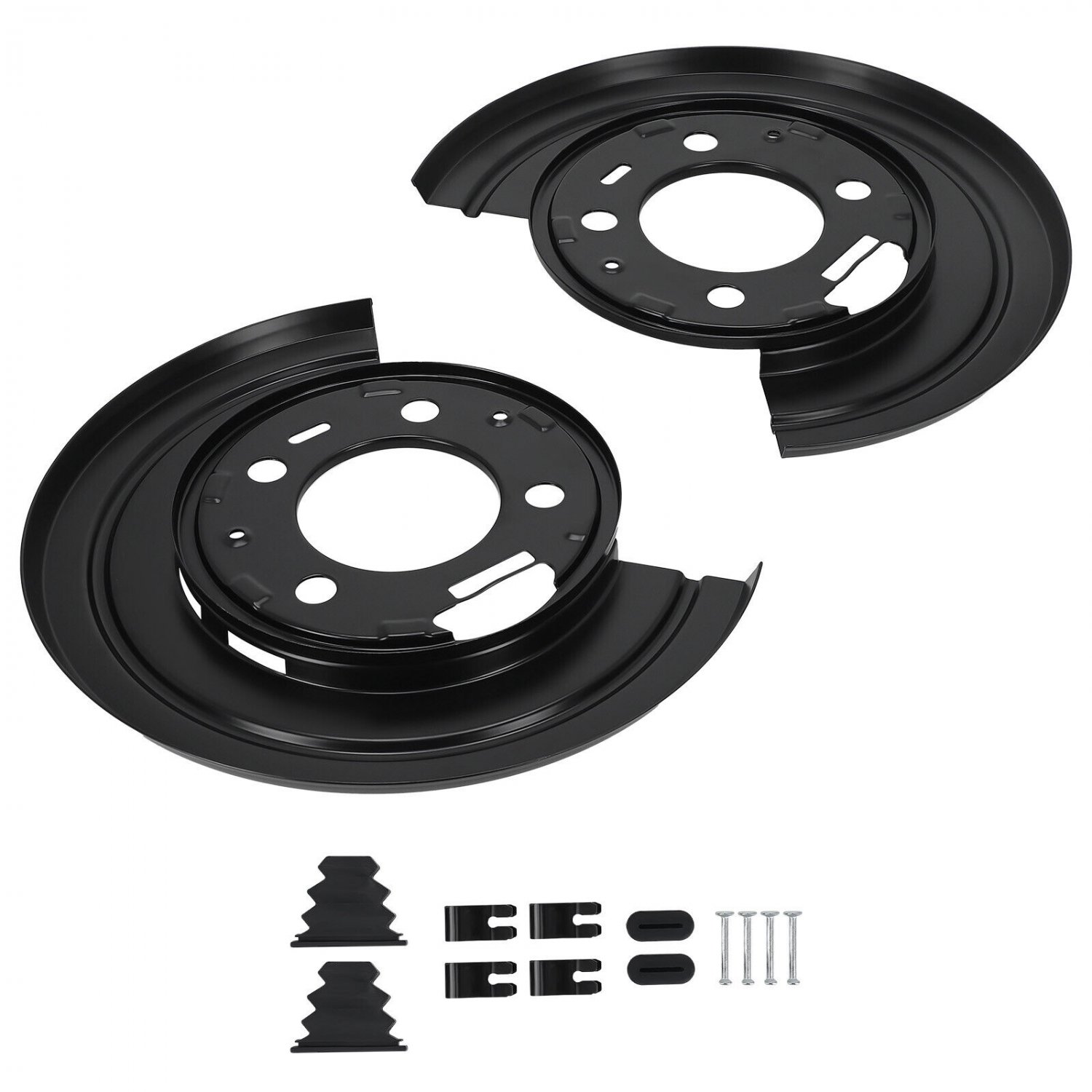 2x Rear L+R Brake Dust Shield Plate For Ford Excursion F-250 F-350 F-450 F-550