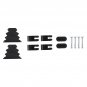 2x Rear L+R Brake Dust Shield Plate For Ford Excursion F-250 F-350 F-450 F-550