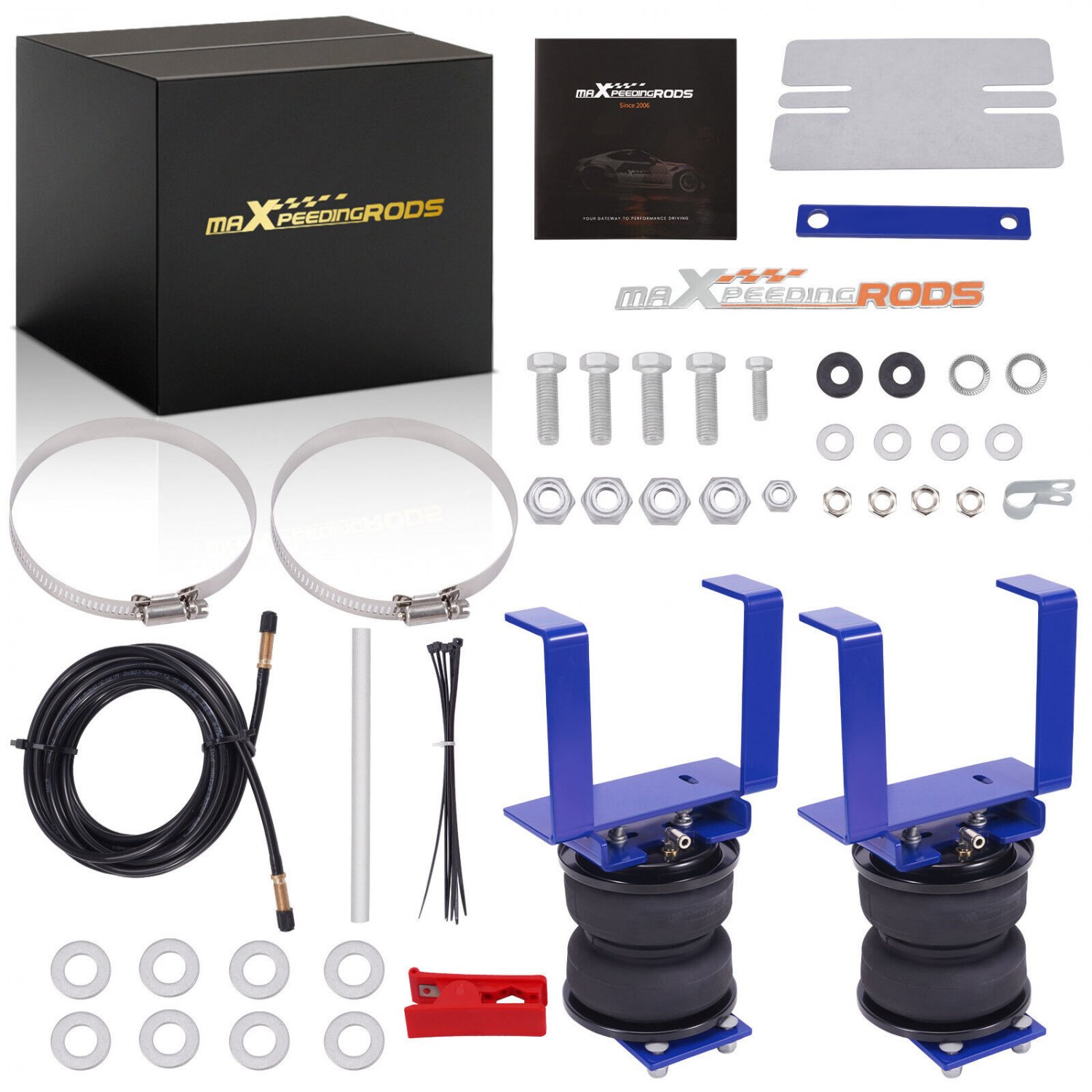 Air Suspension Helper Spring Kit For GMC Sierra 3500 Chassis SL SLE SLT WT 2007