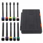 10Pcs 1/2" Drive Torque Extension Bar Set Limiting Extension Torque Sticks