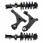 Front Struts w/ Coil Spring + Lower Control Arms For 11-2018 Dodge Grand Caravan