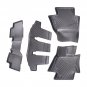 4x Cargo Mat Cargo Liner Floor Mats for Toyota Highlander 20-2024 7-Seat Rubber