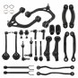 Front & Rear Suspension Control Arms Strut Rod Lateral Arms For Dodge Challenger