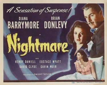 Nightmare (1942) DVD Movie