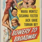 Bowery to Broadway (1944) DVD Movie