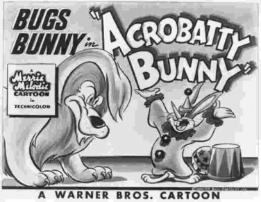 Acrobatty Bunny (1946) Starring Mel Blanc on DVD