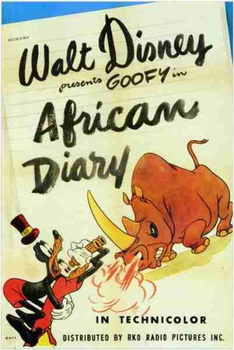 African Diary (1945) Starring Pinto Colvig on DVD