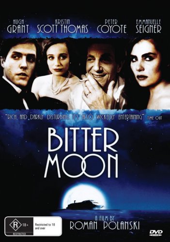 Bitter Moon on DVD, Thriller, Hugh Grant, Kristin Scott Thomas