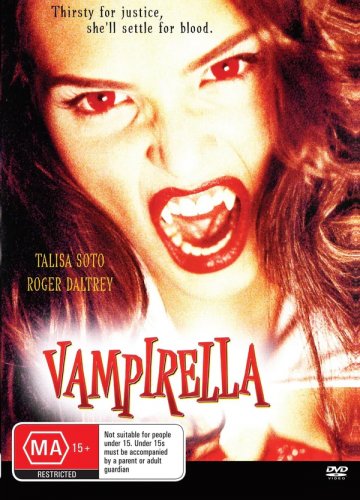Vampirella on DVD, Horror, Talisa Soto, Roger Daltrey