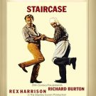 Staircase 1969 DVD Movie Richard Burton, Rex Harrison