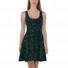 Black Rose Skater Dress