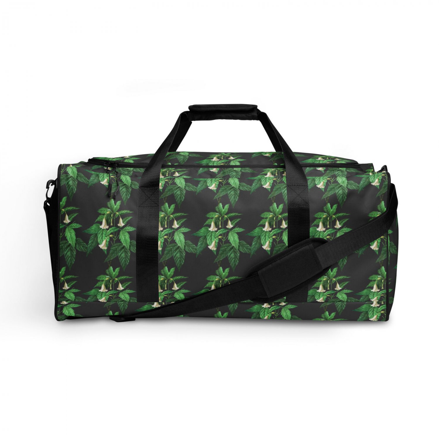 Green Leafed Duffle Bag