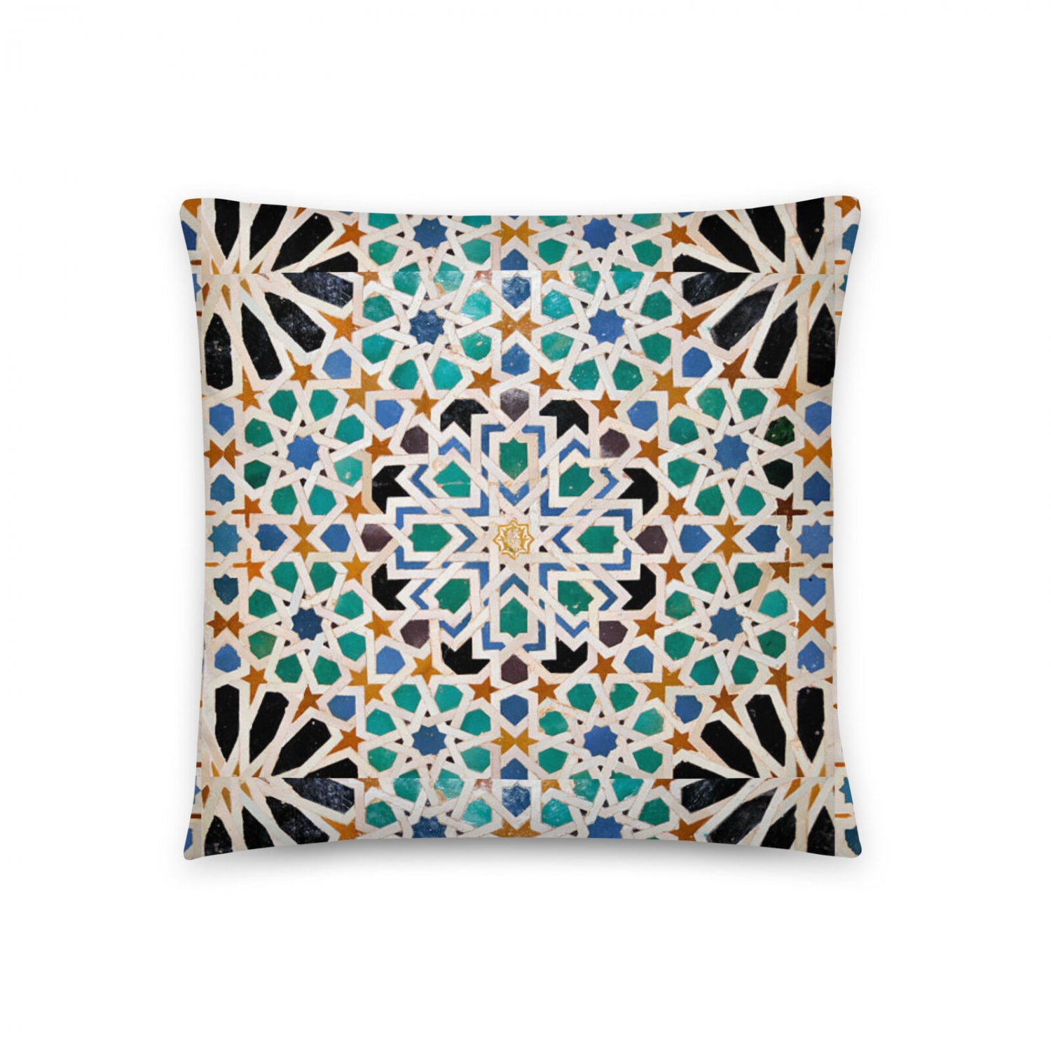Mosaic Print Basic Pillow