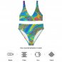 Psychedelic HM Simi Design Recycled High-Waisted Bikini