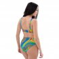 Psychedelic HM Simi Design Recycled High-Waisted Bikini