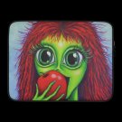 Big Eye Green Girl Laptop Sleeve