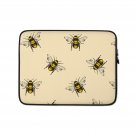 Laptop Sleeve Bee Print  -Laptop Cover