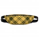Plaid Black/Yellow Fanny Pack