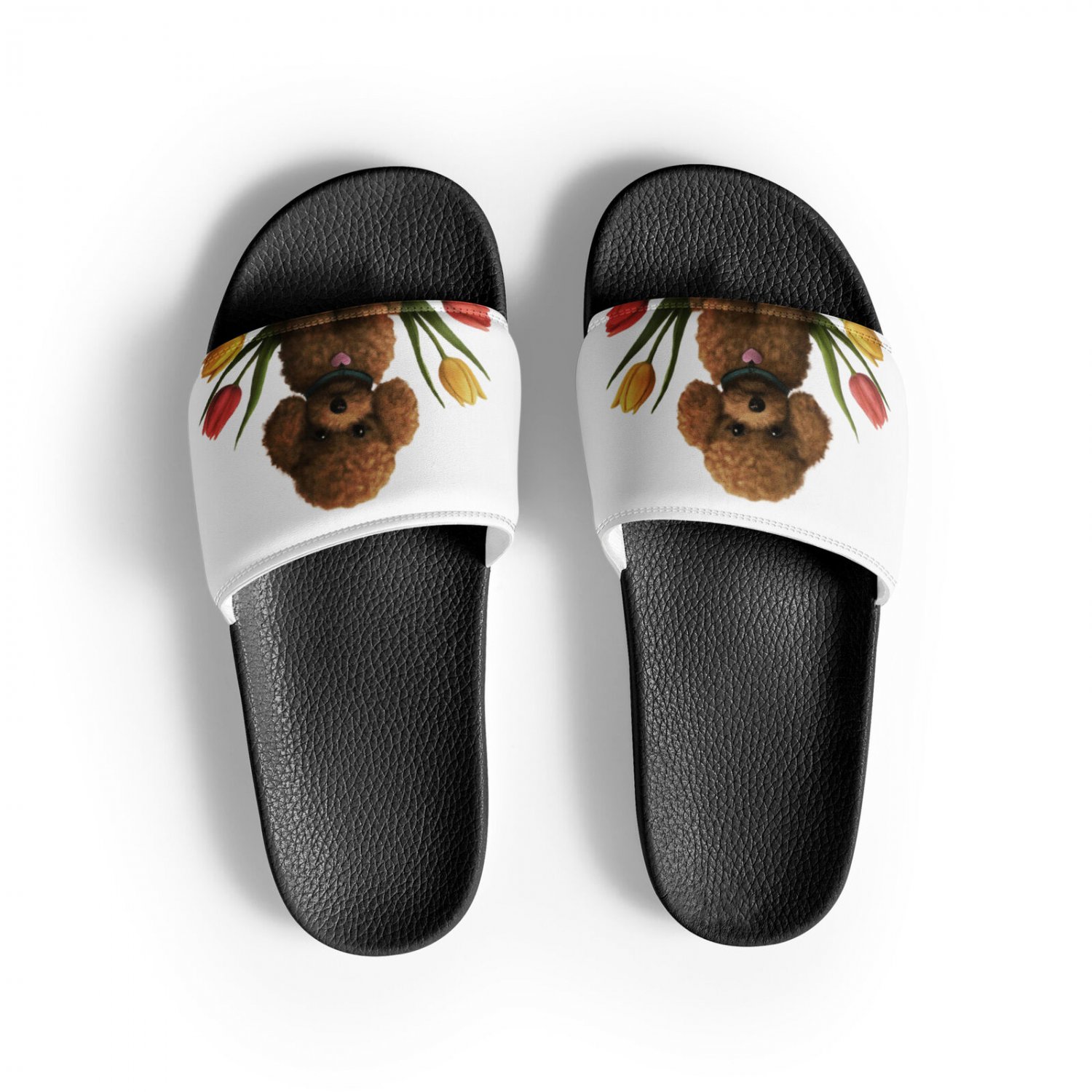 Poodle Print Women's Slides
