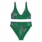 Green Jungle - Recycled High-Waisted Bikini